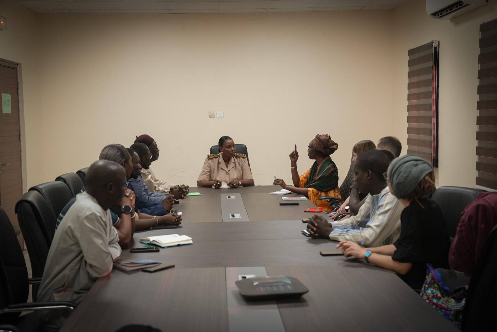Meeting with Bambilor authorities